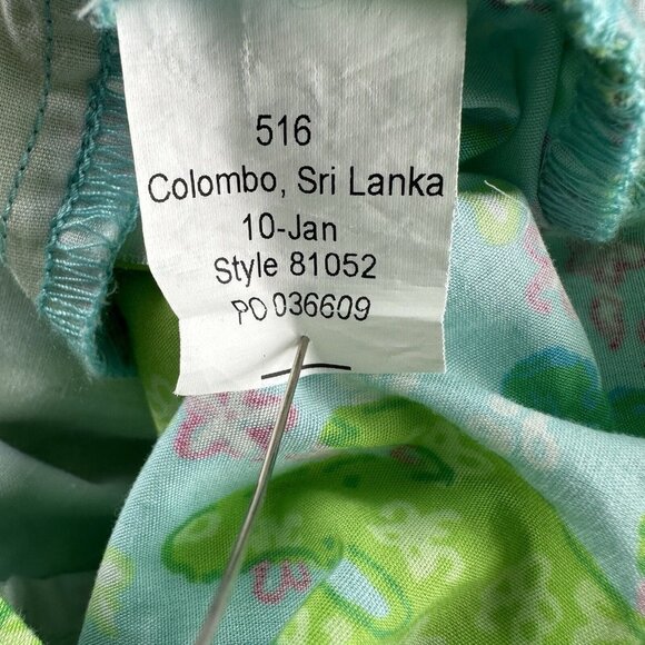 Lilly Pulitzer Shorts Women’s Size 2 Resort Fit Blue/Pink Alligator Cotton Check - Picture 7 of 15